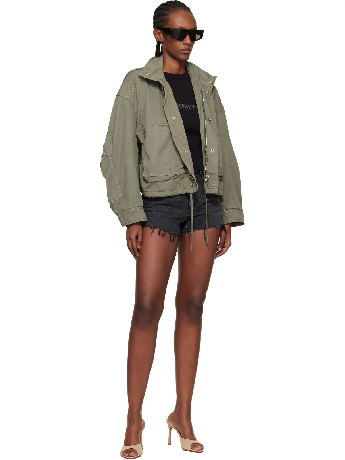 Alexander Wang Articulated カーゴジャケット - 画像4
