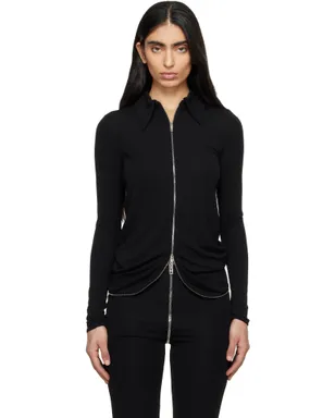 Alexander Wang ドレープバック ジッパー シャツ - サムネイル1