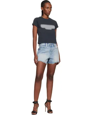 Alexander Wang Reflective Halo Print Logo Tシャツ - サムネイル4