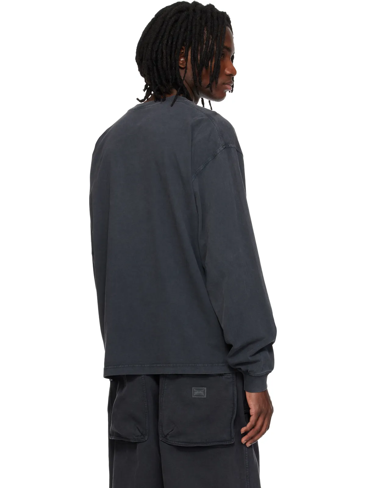 Alexander Wang Embossed Halo 長袖Tシャツ - 画像3