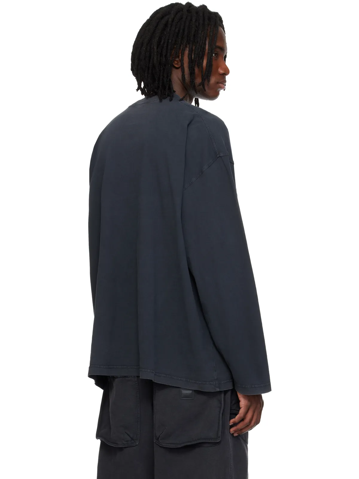 Alexander Wang Shield Graphic 長袖Tシャツ - 画像3