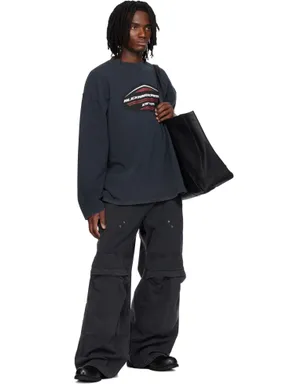 Alexander Wang Shield Graphic 長袖Tシャツ - サムネイル4