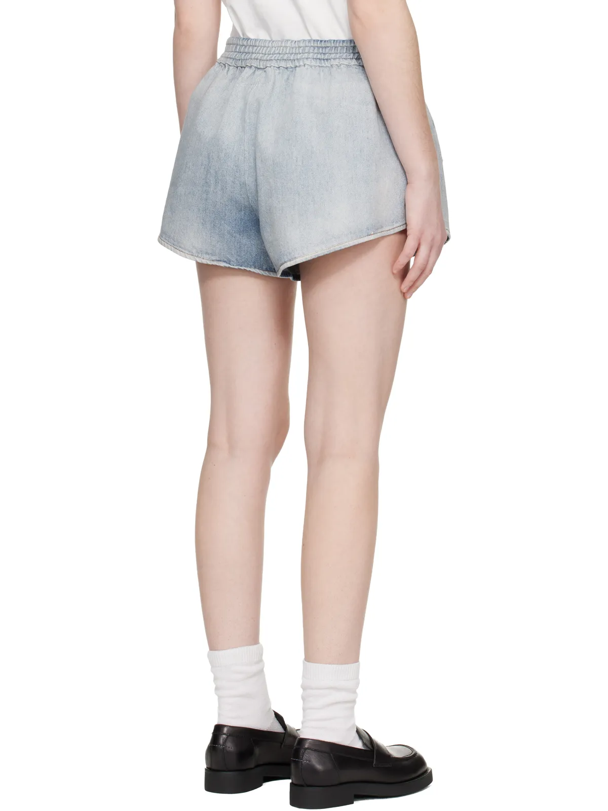 MM6 Maison Margiela ボクサー デニムショートパンツ - 画像3