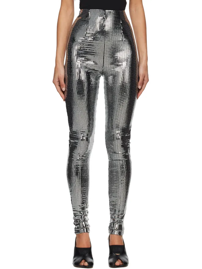 MM6 Maison Margiela MM6 Maison Margiela メタリック レギンスの商品画像