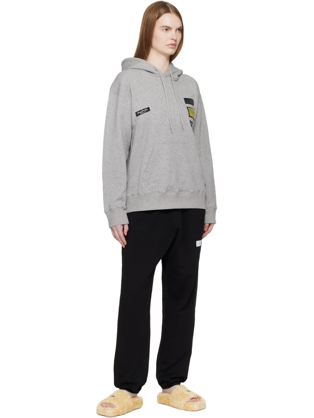 MM6 Maison Margiela Unbrushed Cotton スウェットパンツ - 画像4