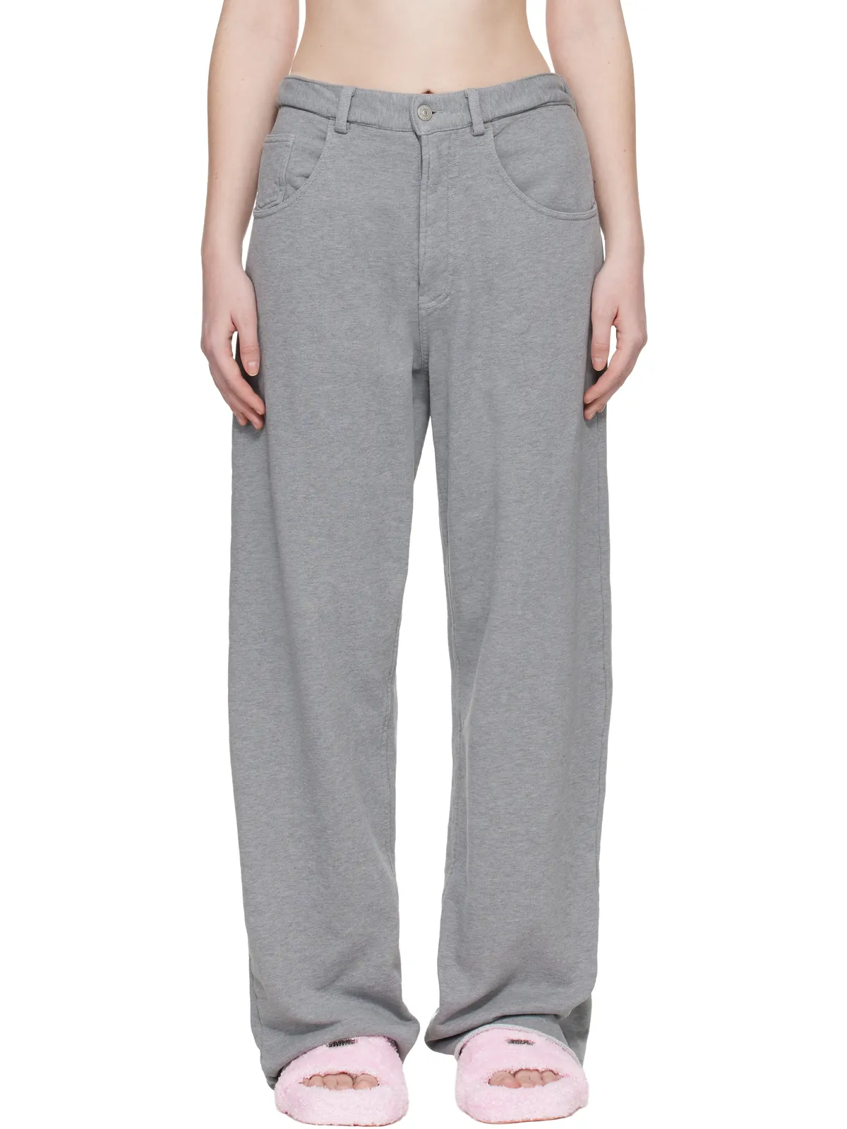 MM6 Maison Margiela コットン ワイドパンツ - 画像1