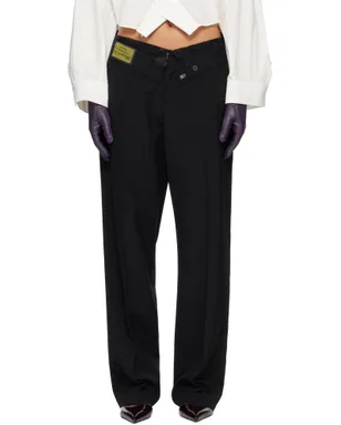 MM6 Maison Margiela Reverse Waistband トラウザーズ - サムネイル1