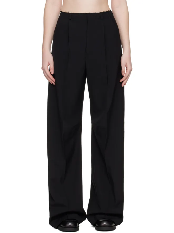 MM6 Maison Margiela MM6 Maison Margiela ウール ワイドパンツの商品画像