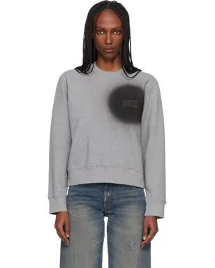 MM6 Maison Margiela Spray Print スウェットシャツ - サムネイル1