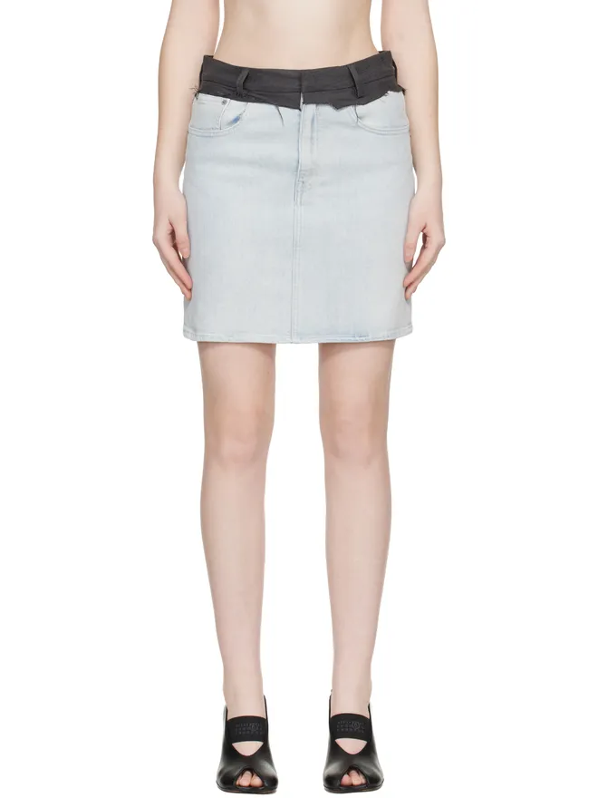 MM6 Maison Margiela MM6 Maison Margiela デニム ミニスカートの商品画像