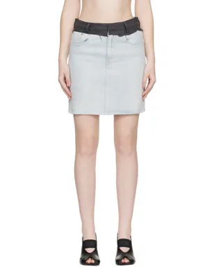 MM6 Maison Margiela デニム ミニスカート - サムネイル1
