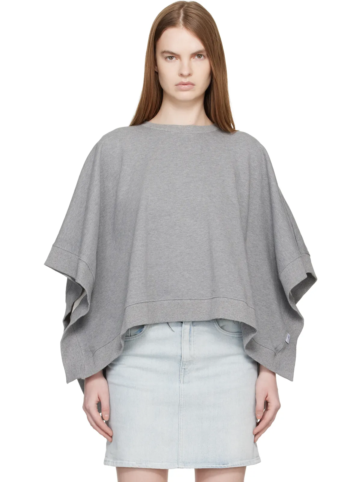 MM6 Maison Margiela Unbrushed Cotton スウェットシャツ - 画像1