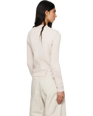 MM6 Maison Margiela Amended Optical Ribs セーター - サムネイル3