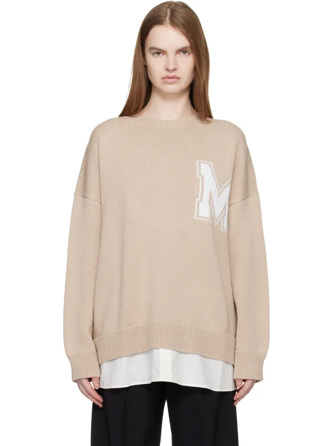 MM6 Maison Margiela MM6 Maison Margiela 'Two in One' バーシティ セーターの商品画像