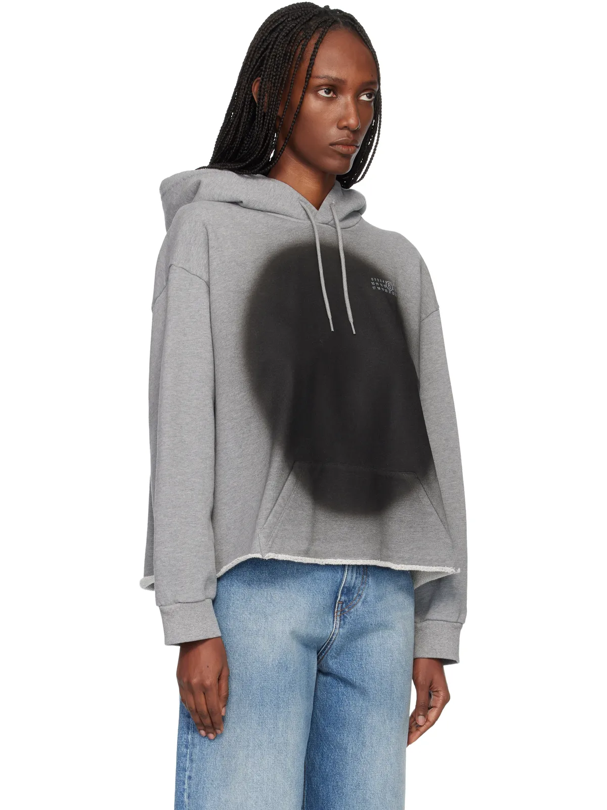 MM6 Maison Margiela Unbrushed Cotton フーディ - 画像2