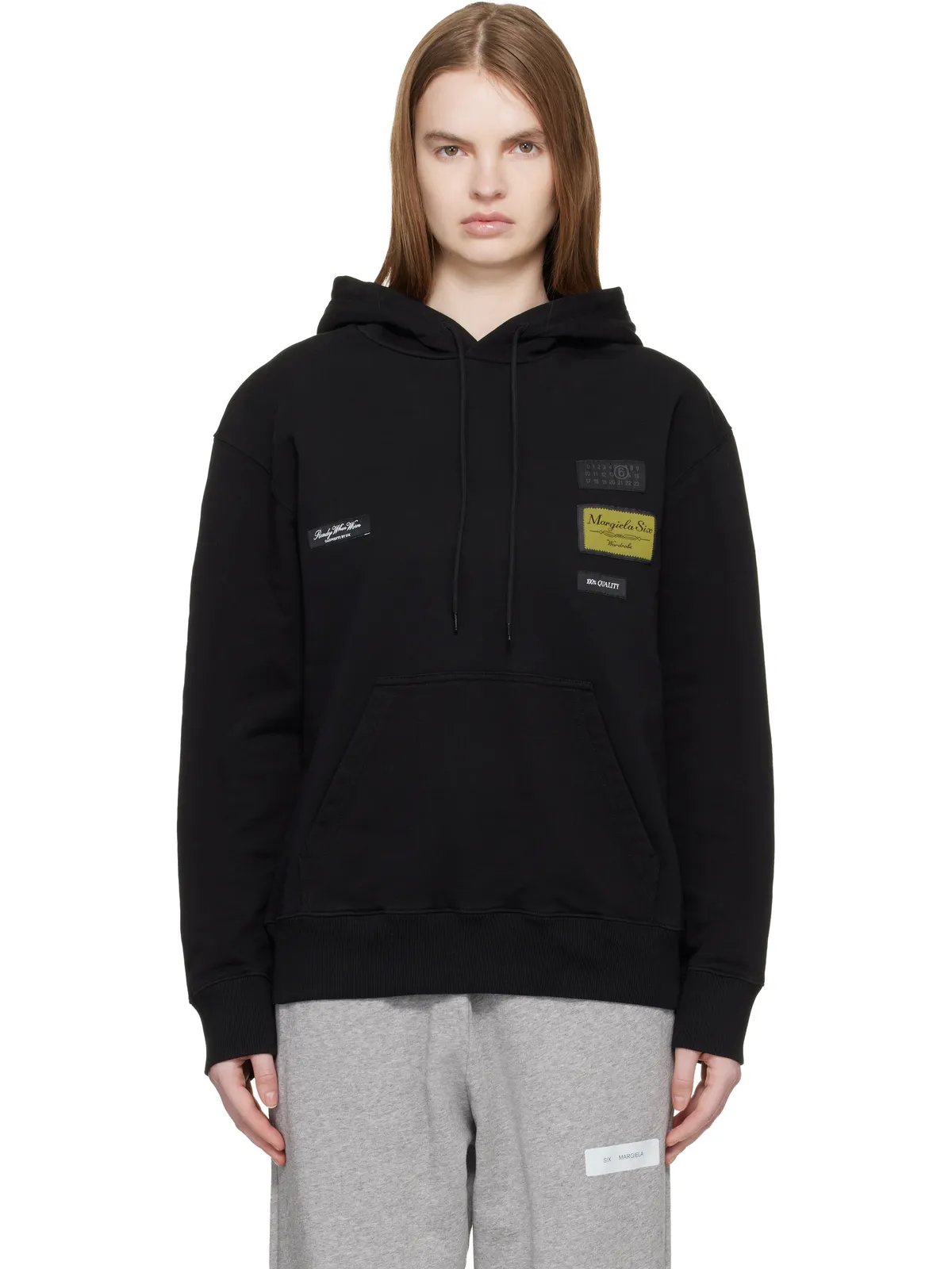 MM6 Maison Margiela コットン フーディ - 画像1