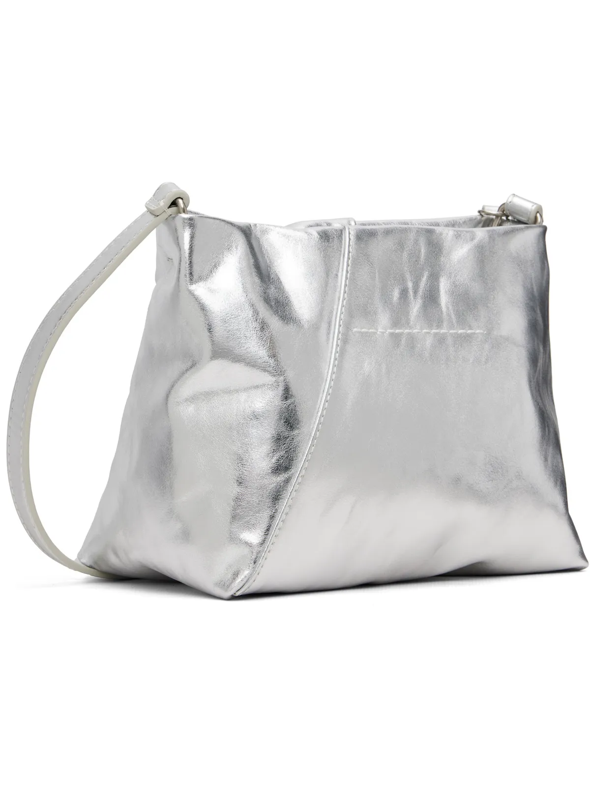 MM6 Maison Margiela トライアングル フォールデッド バッグ - 画像3
