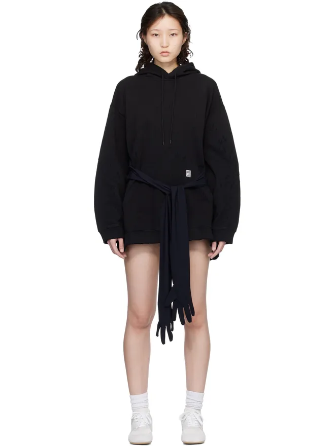 MM6 Maison Margiela MM6 Maison Margiela Hooded Glove スウェットシャツ ミニワンピースの商品画像