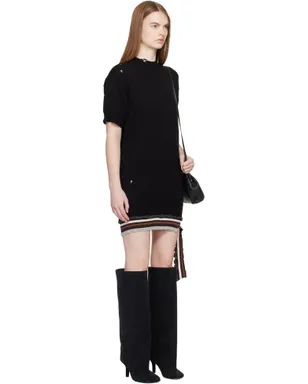 MM6 Maison Margiela Hanging リブ ミニワンピース - サムネイル2