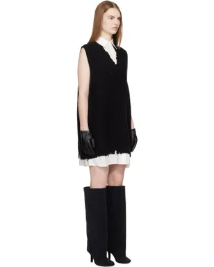 MM6 Maison Margiela 'Two in One' 5ゲージ ミニワンピース - サムネイル2