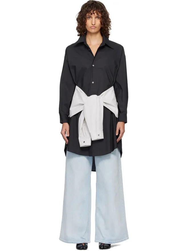MM6 Maison Margiela MM6 Maison Margiela Multi Wear コットンポプリン ミニワンピースの商品画像