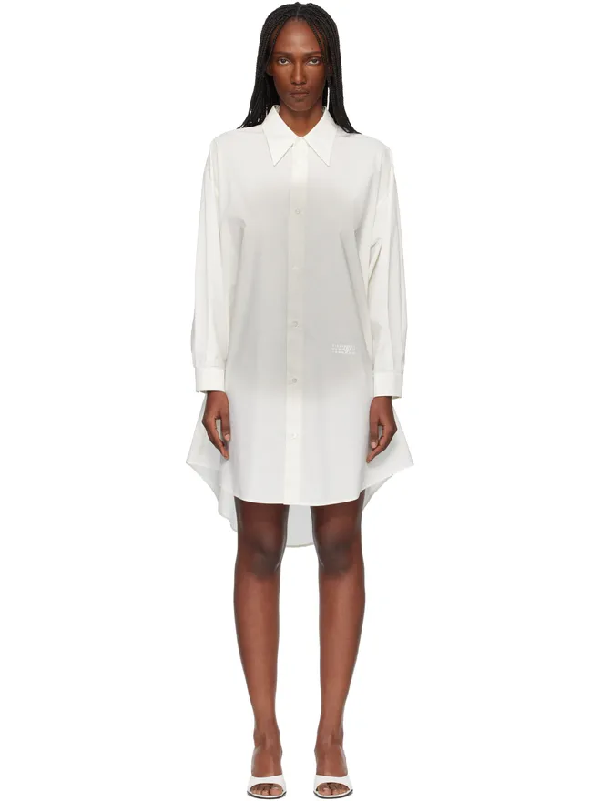 MM6 Maison Margiela MM6 Maison Margiela コットンポプリン ミニワンピースの商品画像