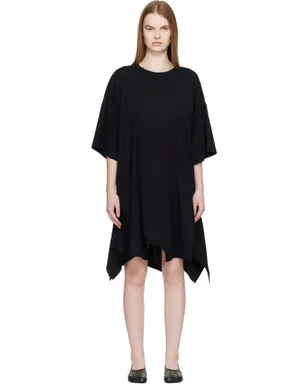 MM6 Maison Margiela コットンジャージ ミディアムワンピース - サムネイル1