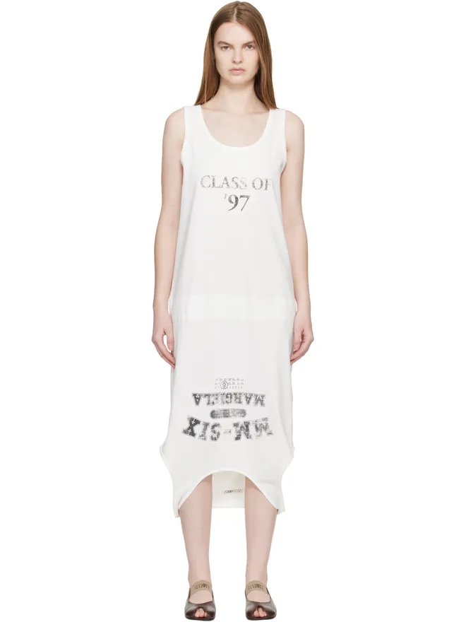 MM6 Maison Margiela MM6 Maison Margiela Multi Wear コットンジャージ ミディアムワンピースの商品画像