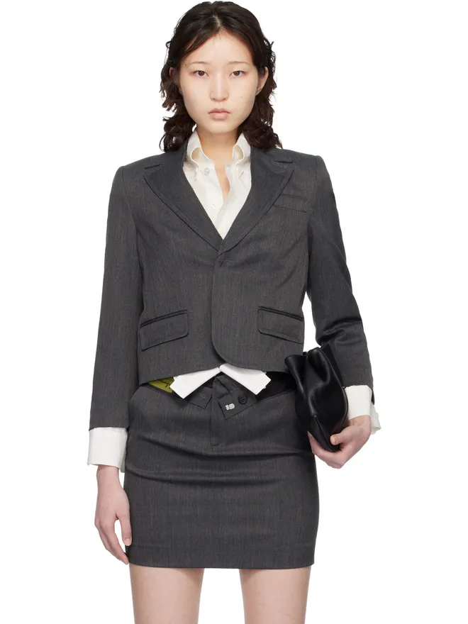 MM6 Maison Margiela MM6 Maison Margiela Tailoring ウール テーラードジャケットの商品画像