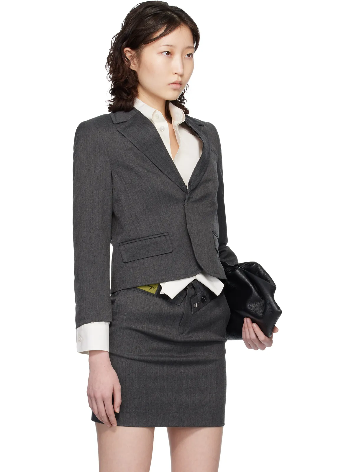 MM6 Maison Margiela Tailoring ウール テーラードジャケット - 画像2