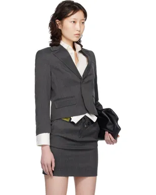 MM6 Maison Margiela Tailoring ウール テーラードジャケット - サムネイル2