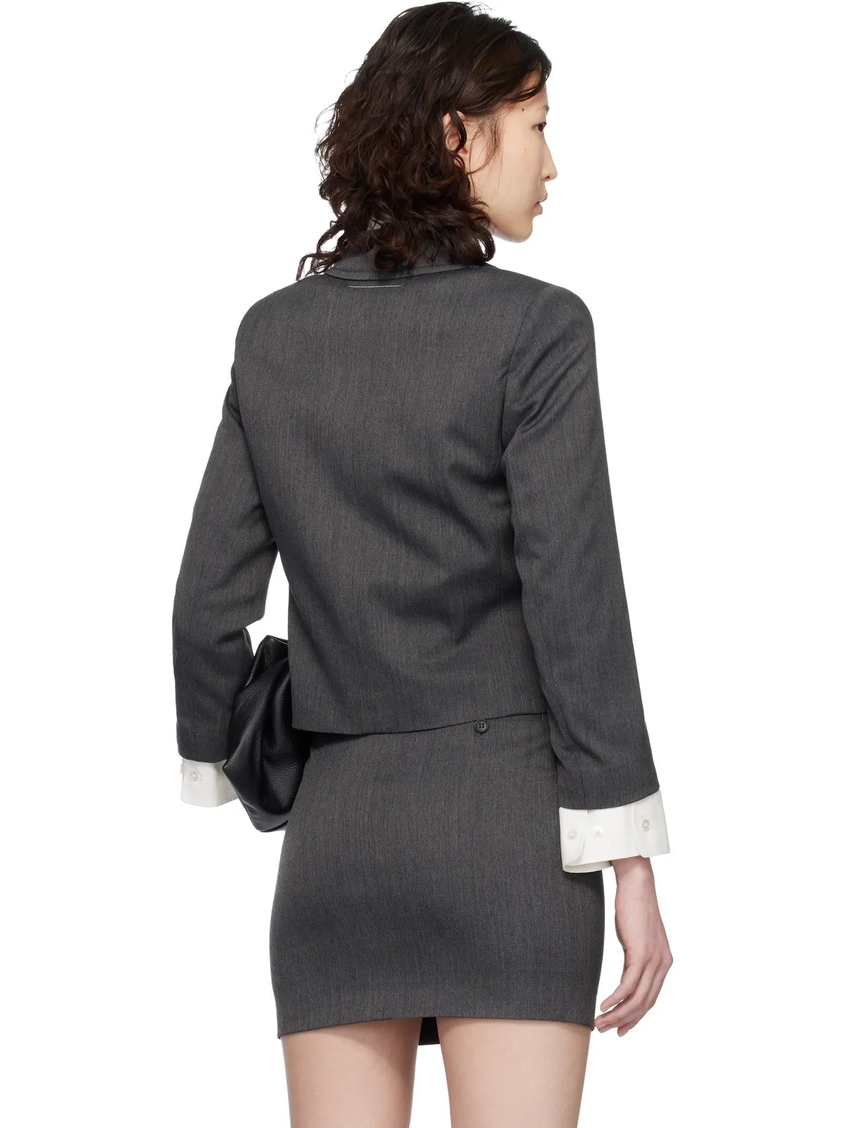 MM6 Maison Margiela Tailoring ウール テーラードジャケット - 画像3