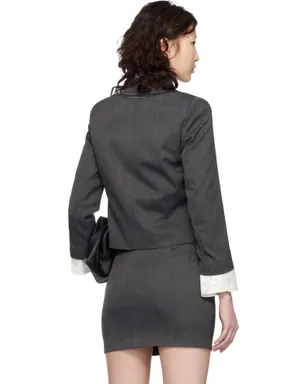 MM6 Maison Margiela Tailoring ウール テーラードジャケット - サムネイル3