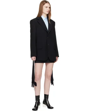 MM6 Maison Margiela ウールブレンド テーラードジャケット - サムネイル4