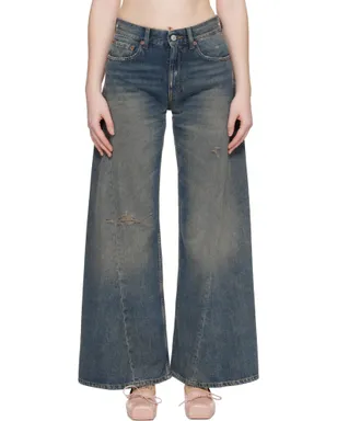 MM6 Maison Margiela ディストレスジーンズ - サムネイル1