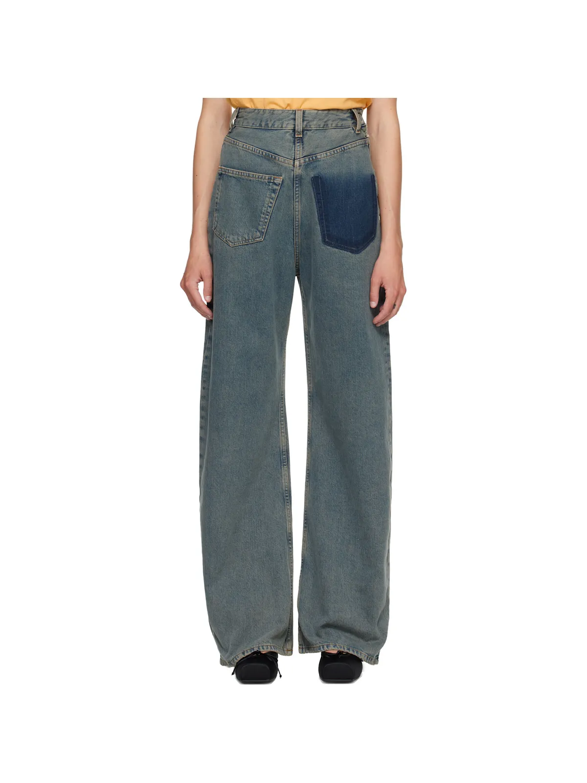 MM6 Maison Margiela Back-To-Back ジーンズ - 画像1