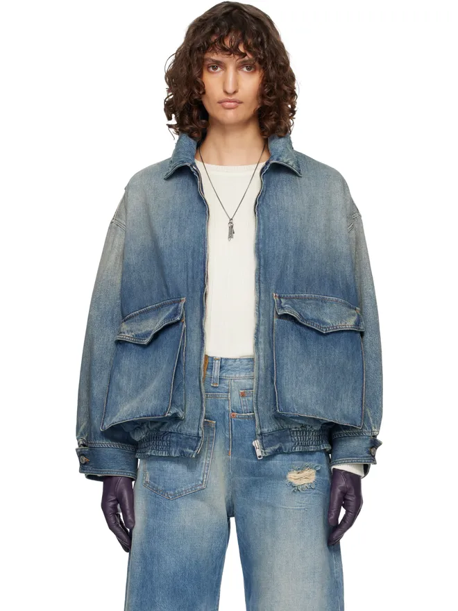 MM6 Maison Margiela MM6 Maison Margiela フラップポケット デニムジャケットの商品画像