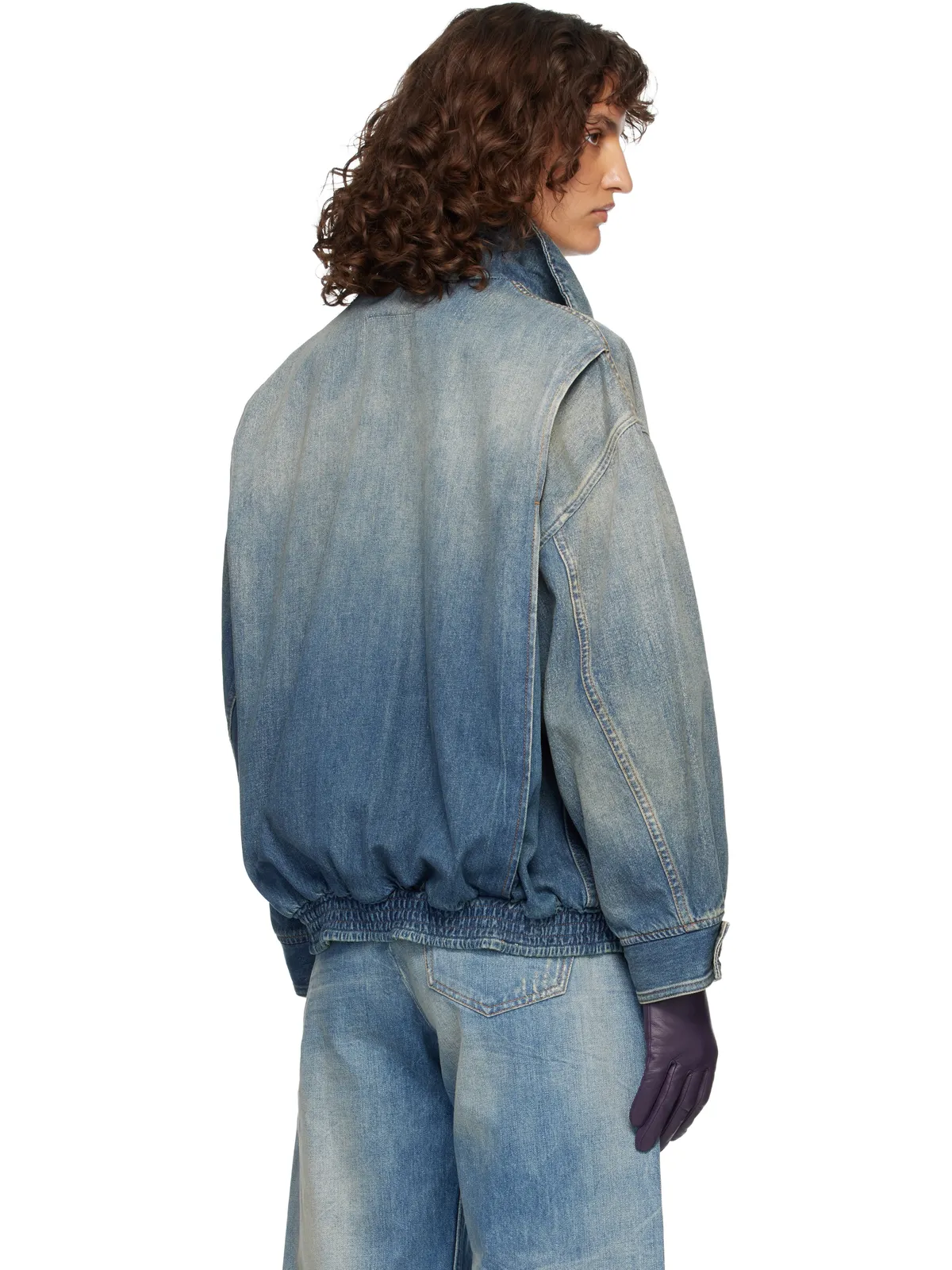 MM6 Maison Margiela フラップポケット デニムジャケット - 画像3