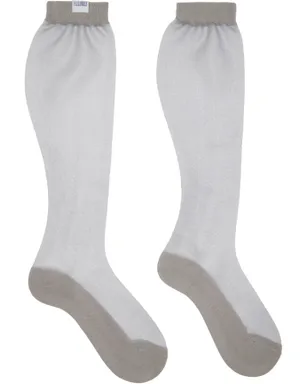 MM6 Maison Margiela シアー ハイソックス - サムネイル1