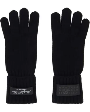 MM6 Maison Margiela ウールブレンド ニット グローブ - サムネイル1
