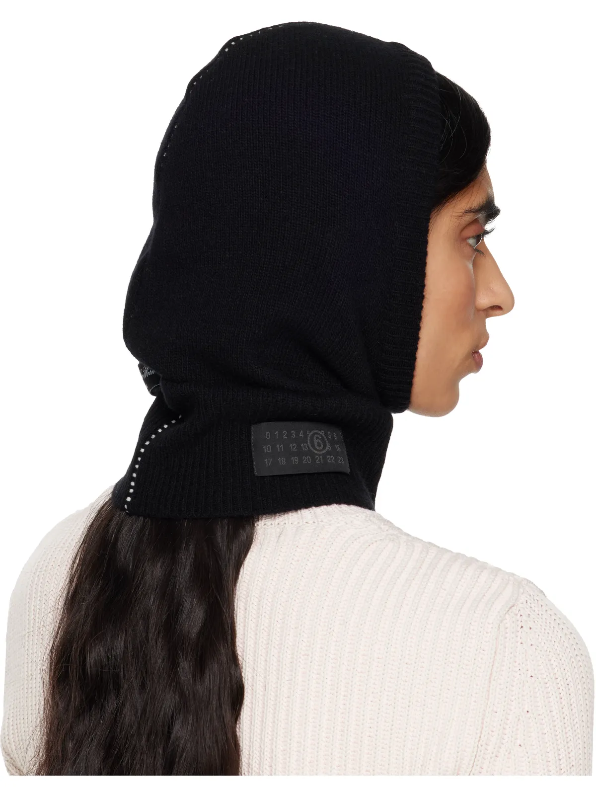 MM6 Maison Margiela Access Labels Story Gauge 7 バラクラバ - 画像3