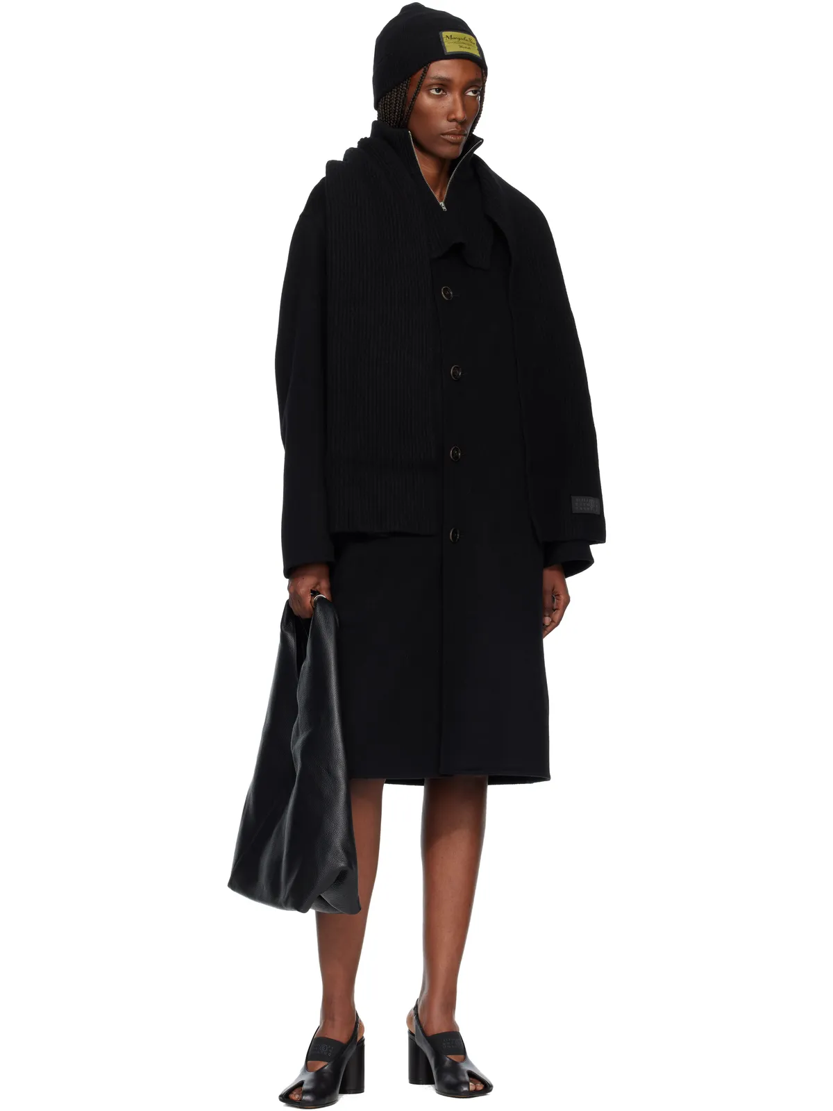 MM6 Maison Margiela Fisherman Knit Camionneur マフラー - 画像3