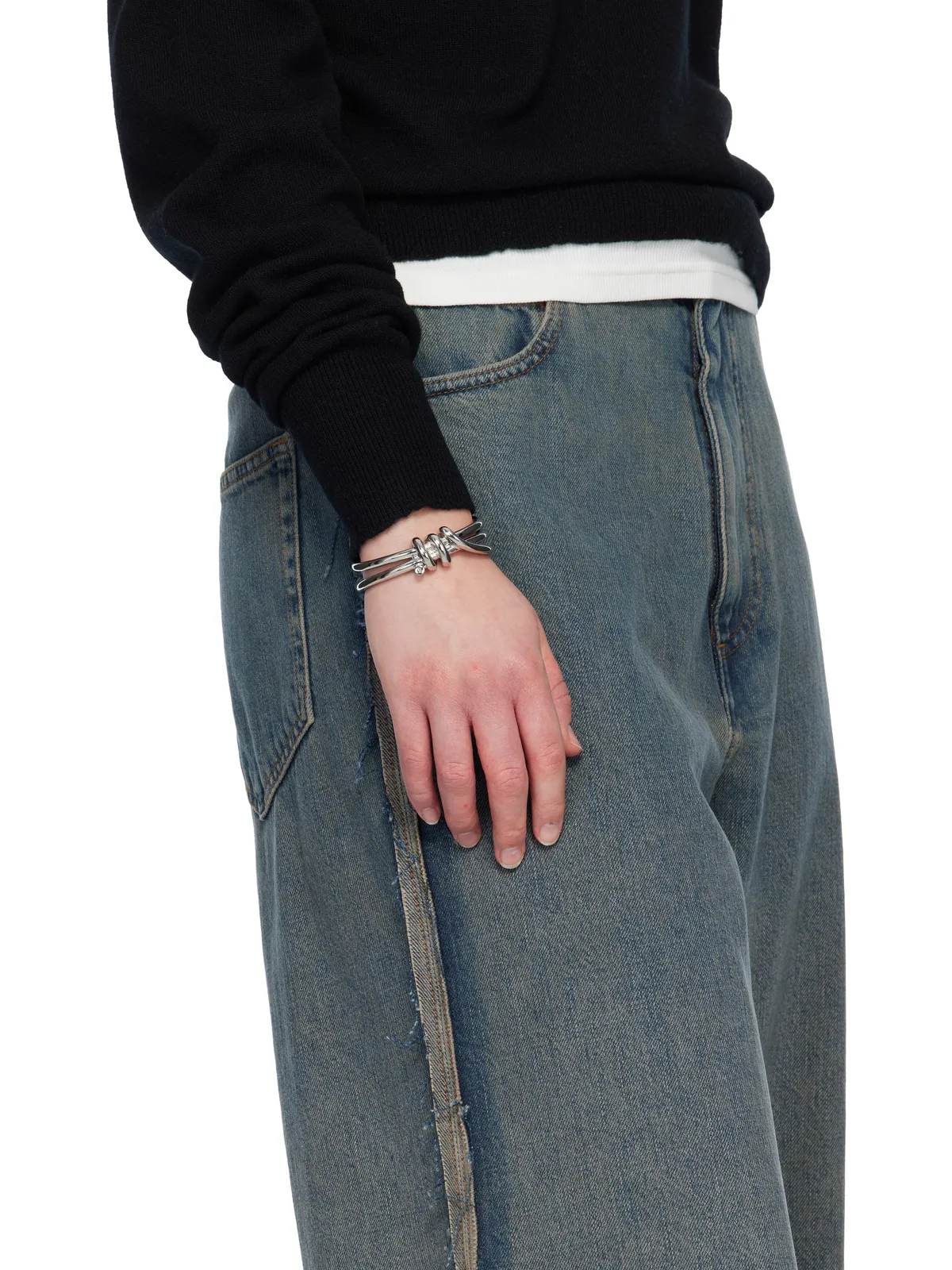 MM6 Maison Margiela Knotted ブレスレット - 画像3