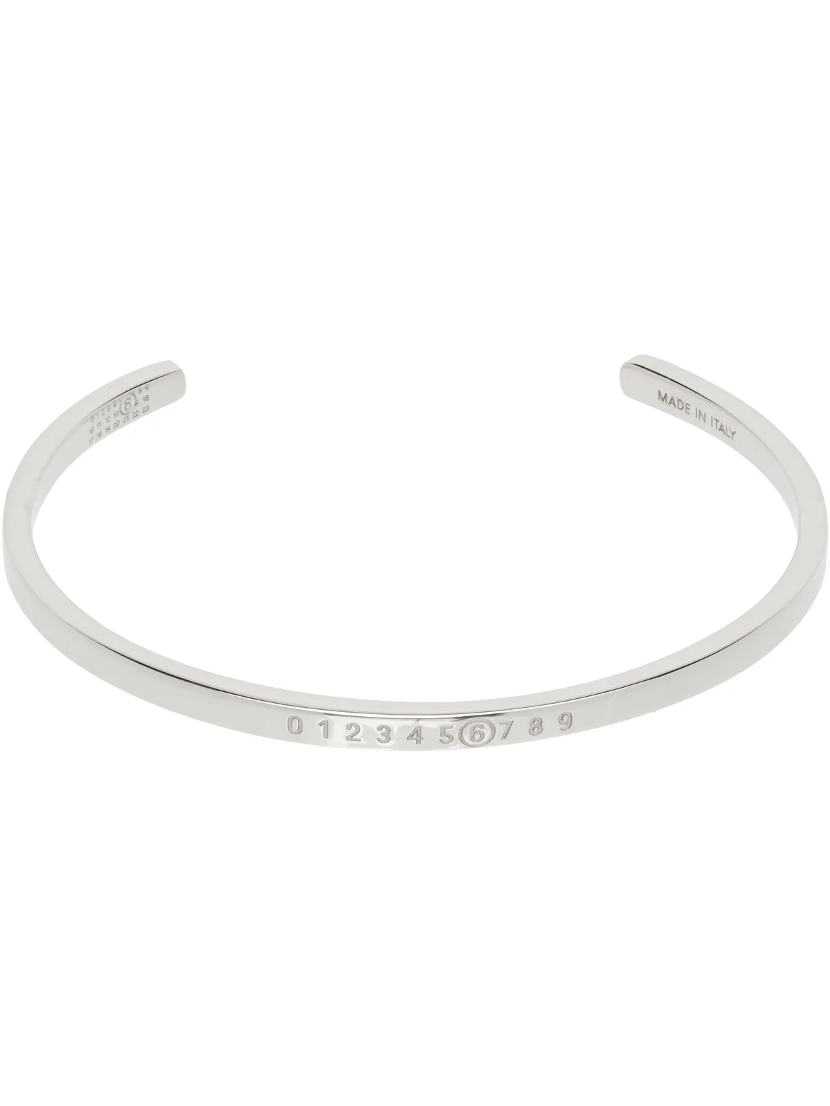 MM6 Maison Margiela Numeric Minimal Signature カフブレスレット - 画像1