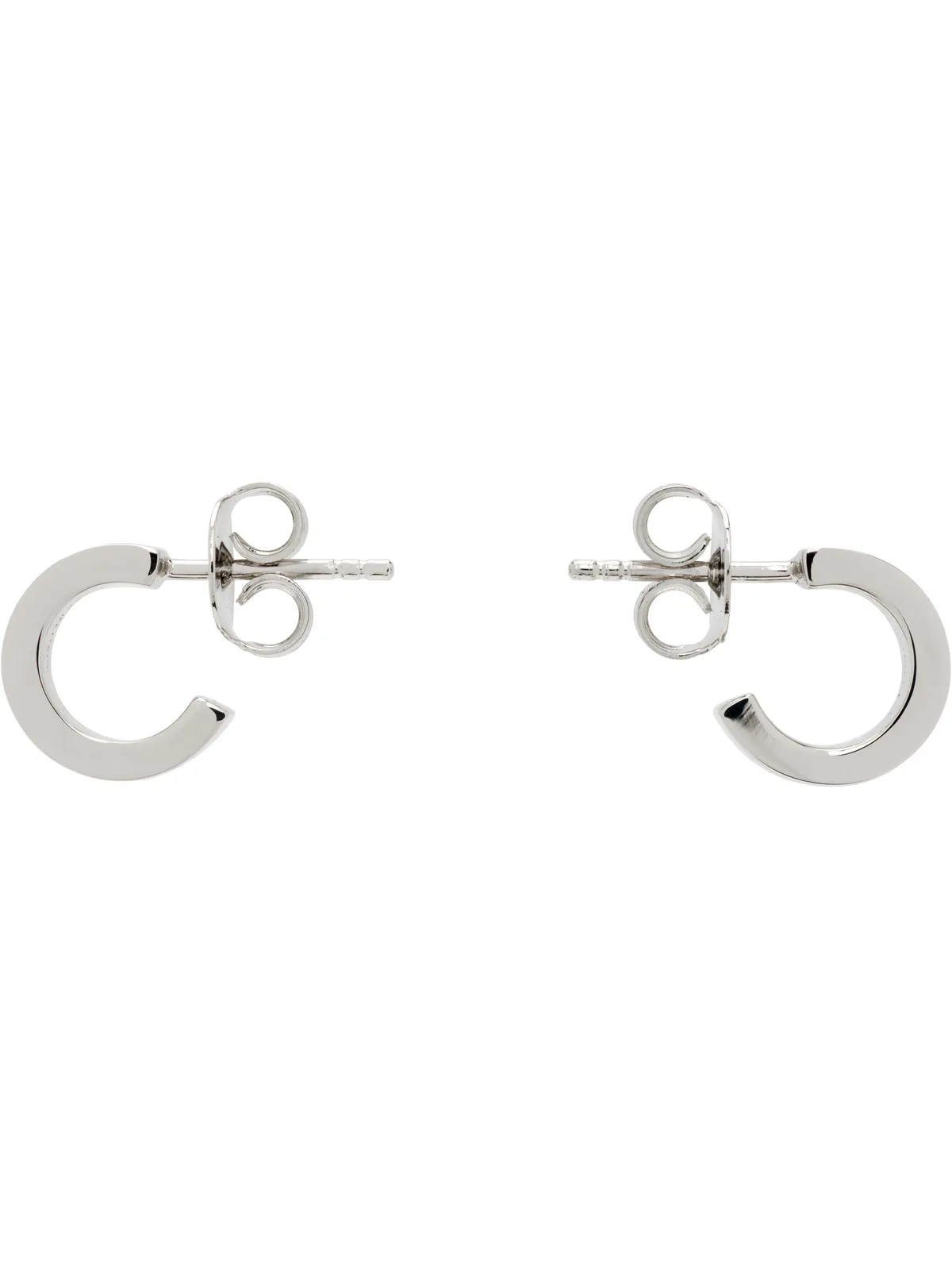 MM6 Maison Margiela Numeric Minimal Signature フープピアス - 画像1
