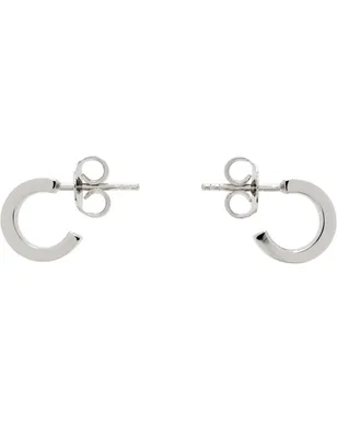 MM6 Maison Margiela Numeric Minimal Signature フープピアス - サムネイル1