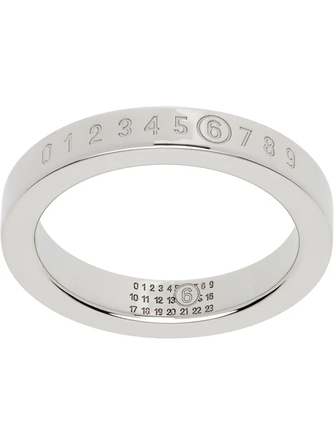 MM6 Maison Margiela MM6 Maison Margiela Numeric Minimal Signature リングの商品画像