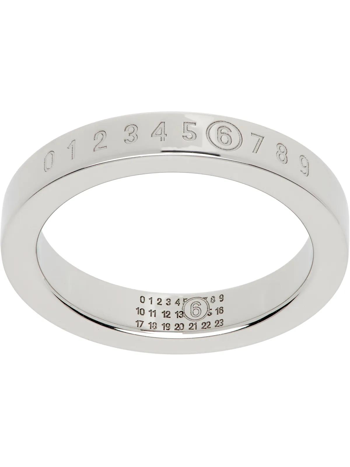 MM6 Maison Margiela Numeric Minimal Signature リング - 画像1