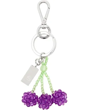 MM6 Maison Margiela Cherry Beaded Numeric キーホルダー - サムネイル2