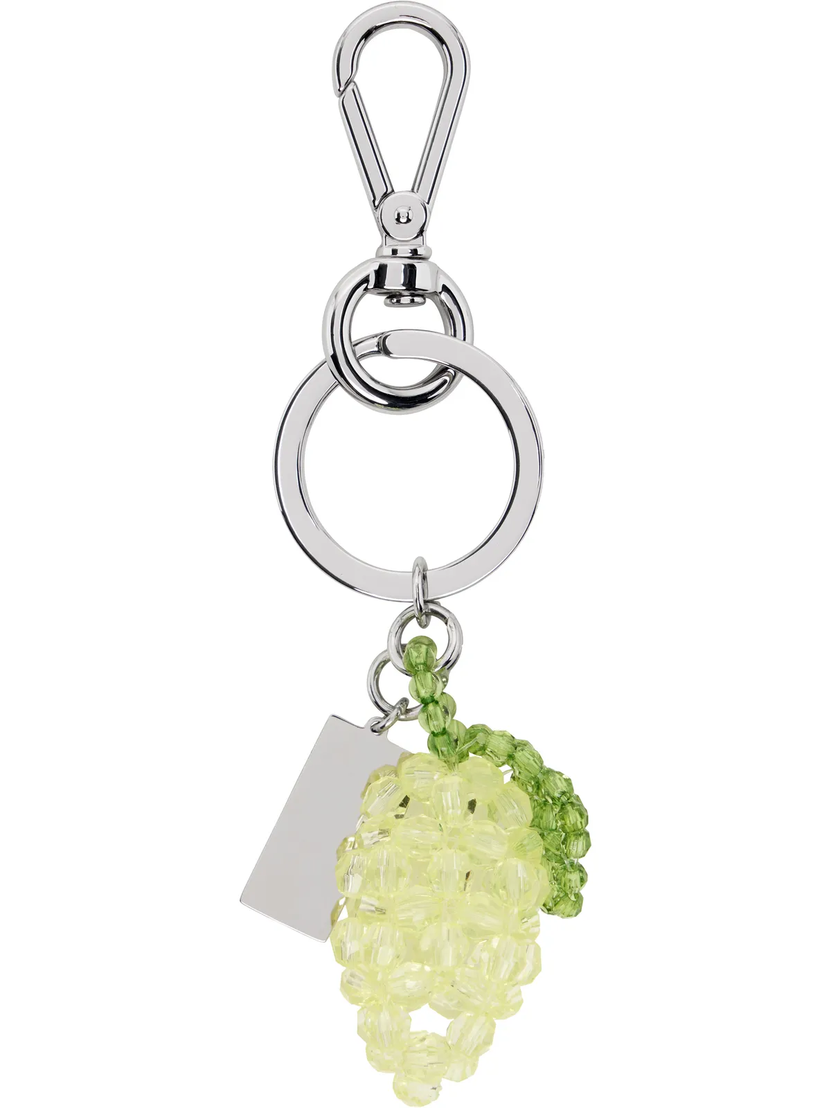 MM6 Maison Margiela Lemon Beaded Numeric キーホルダー - 画像2